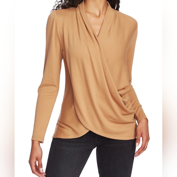 1. State Tops - 1. State Cozy Knit Top Women's Size Small New With Tags NWT Camel Tan Wild Oak